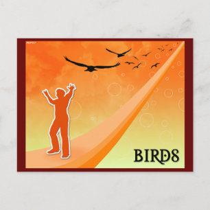 Carte Postale Oiseaux