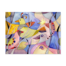 Oiseaux aquarelle inspirants