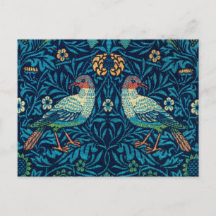 Carte Postale Oiseaux de William Morris