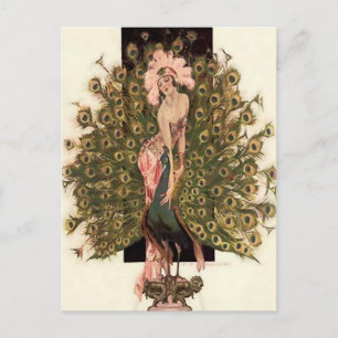 Carte Postale "Oiseaux d'une plume" par FX Leyendecker