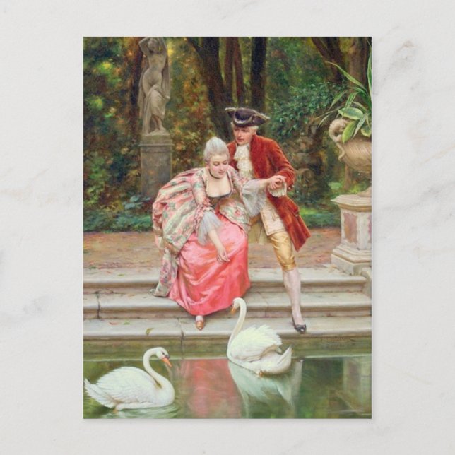 Carte Postale Oiseaux gracieux - Soulacroix (Devant)