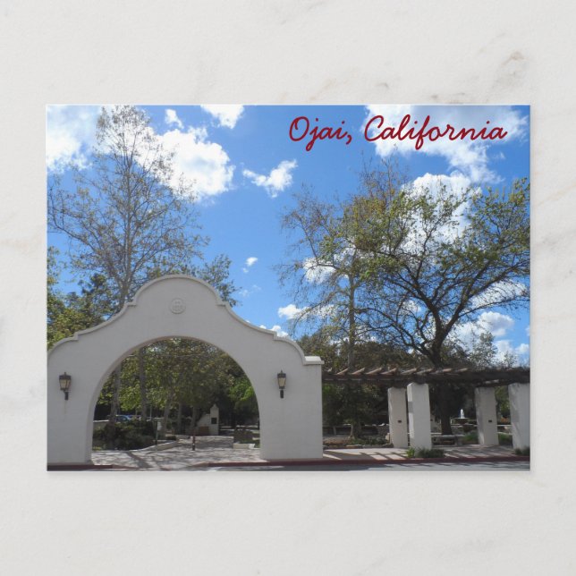 Carte Postale Ojai, Californie (Devant)