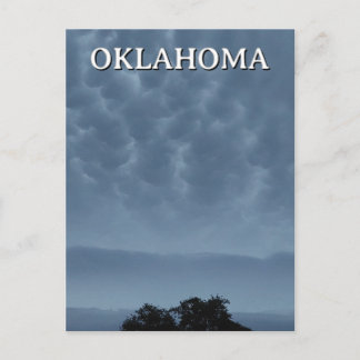 Carte postale Oklahoma Ciel orageux