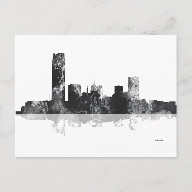 CARTE POSTALE OKLAHOMA CITY, OKLAHOMA SKYLINE (Devant)