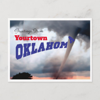 Carte Postale Oklahoma Tornado