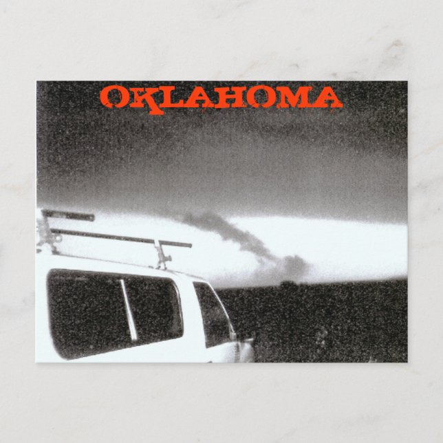 CARTE POSTALE OKLAHOMA TORNADO 2004 (Devant)