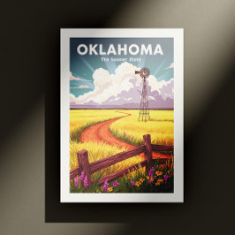 Carte Postale Oklahoma vintage