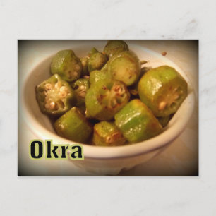 Carte Postale Okra