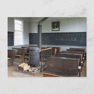Carte postale Old American Classroom