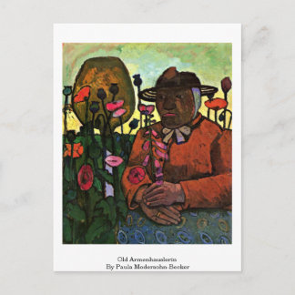 Carte Postale Old Armenhauslerin Par Paula Modersohn-Becker