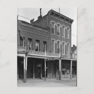 Carte Postale Old Bar, Virginia City, Histoire, NV