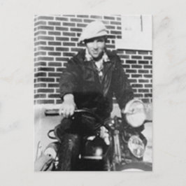 Carte Postale Old Biker