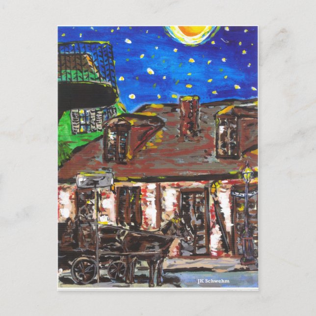 Carte Postale Old Black Smith Shop French Quarter (Devant)