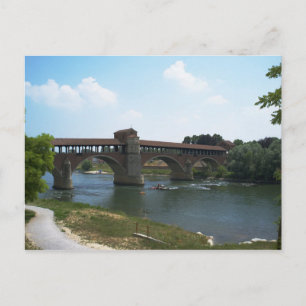 Carte postale Old Bridge Pavia