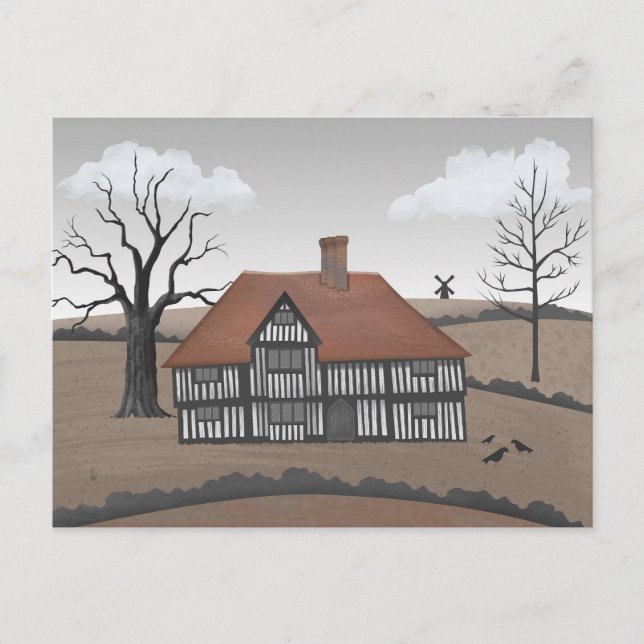 Carte Postale Old Crow Manor (Devant)