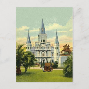 Carte Postale Old Jackson Carré
