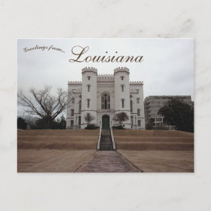 Carte Postale Old Louisiana State Capitol Baton Rouge Louisiane