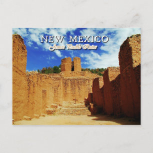 Carte Postale Old Mission Church, Jemez State Monument, NM