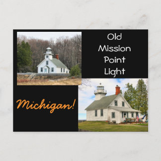 Carte Postale Old Mission Point Light Michigan