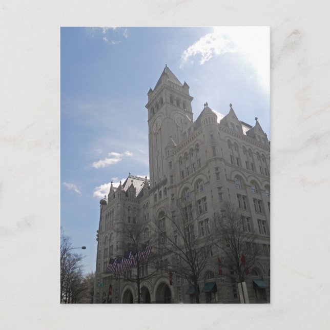 Carte Postale Old Post Office Tower Washington DC 001 (Devant)
