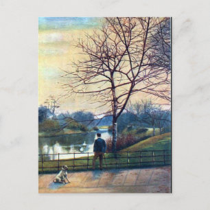 Carte Postale Old Postcard - Birkenhead Park.