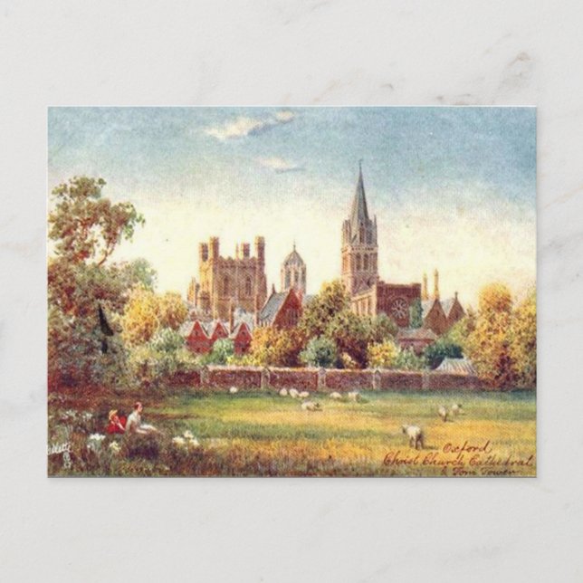 Carte Postale Old Postcard - Christ Church, Oxford (Devant)