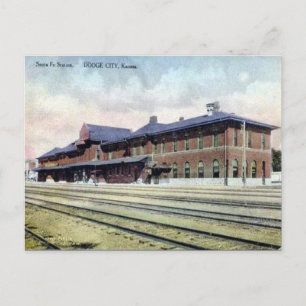 Carte Postale Old Postcard - Dodge City, Kansas, États-Unis