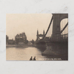 Carte Postale Old Postcard - Hammersmith Bridge, Londres