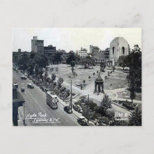Carte Postale Old Postcard - Hyde Park, Sydney, NSW