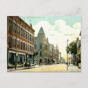 Carte Postale Old Postcard - La Crosse, Wisconsin, États-Unis