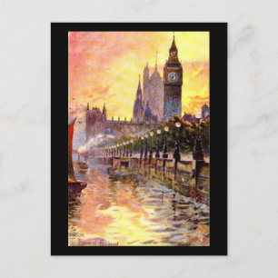 Carte Postale Old Postcard - Londres, Chambres du Parlement