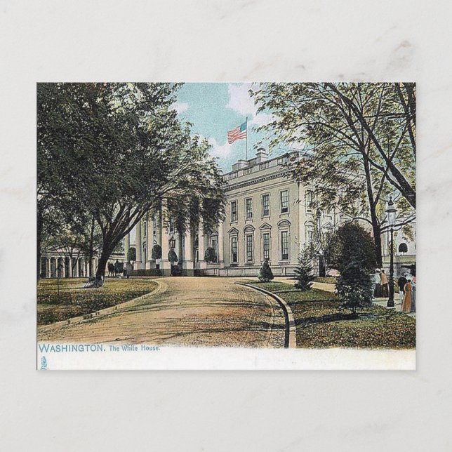 Carte Postale Old Postcard - Maison Blanche, Washington, DC (Devant)