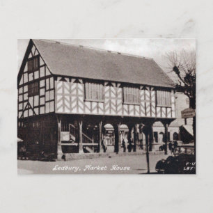 Carte Postale Old Postcard - Market House, Ledbury.
