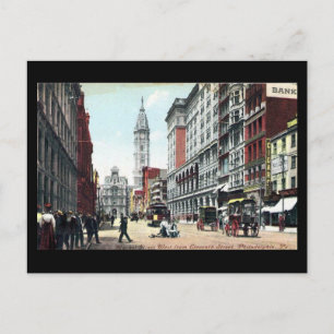 Carte Postale Old Postcard, Market St, Philadelphie, en 1909