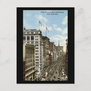 Carte Postale Old Postcard, New York City, 5th Avenue