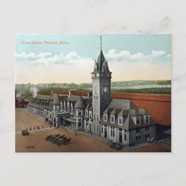 Carte Postale Old Postcard - Portland, Maine, États-Unis (Devant)