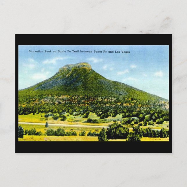Carte Postale Old Postcard - Starvation Peak, Nouveau-Mexique, É (Devant)