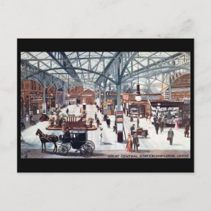 Carte Postale Old Postcard - Station Marylebone, Londres