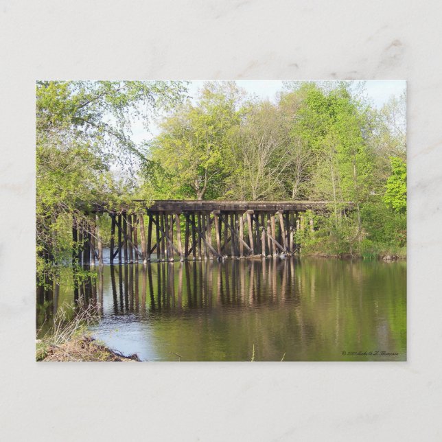 Carte postale Old Train Trestle (Devant)