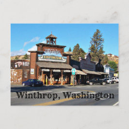 Carte Postale Old West Town de Winthrop, Washington