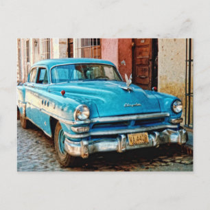 Carte Postale Oldtimer auf Kuba