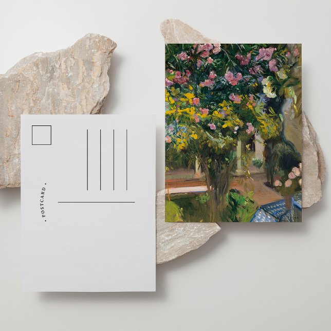 Carte Postale Oleandres | Joaquín Sorolla (Créateur téléchargé)