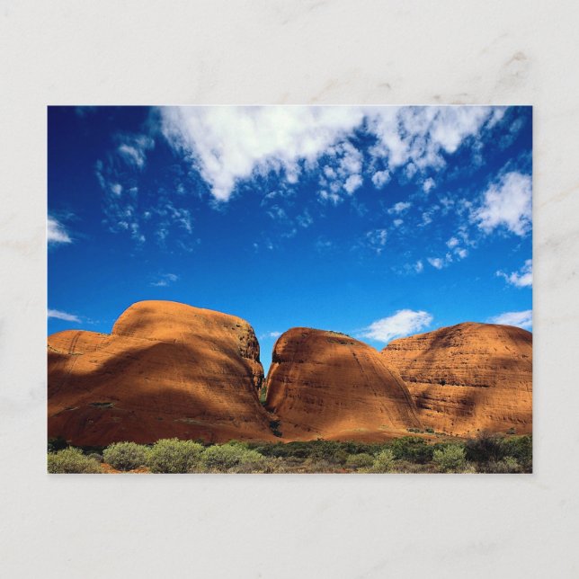 Carte Postale Olgas, Parc national Uluru, Territoire du Nord (Devant)