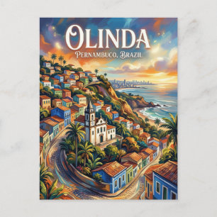 Carte Postale Olinda Brésil
