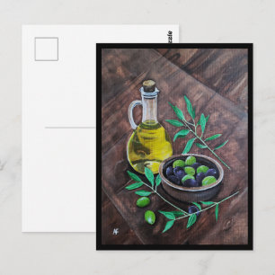 Carte Postale Olivas de Andalucía Peinture par Alfred Fox