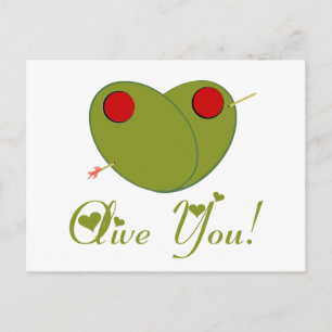 Carte Postale Olive You !