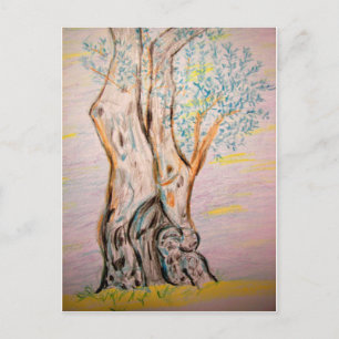 Carte Postale Olivier antique