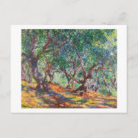 Oliviers à Bordighera, 1884 Claude Monet