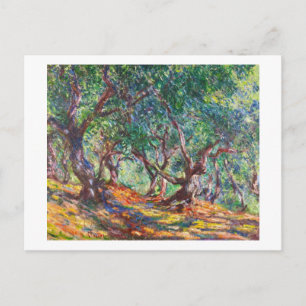 Carte Postale Oliviers à Bordighera, 1884 Claude Monet