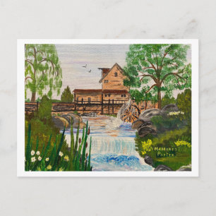 Carte Postale Olmstead's Mill, Warren County, IL c. MEJP 1983